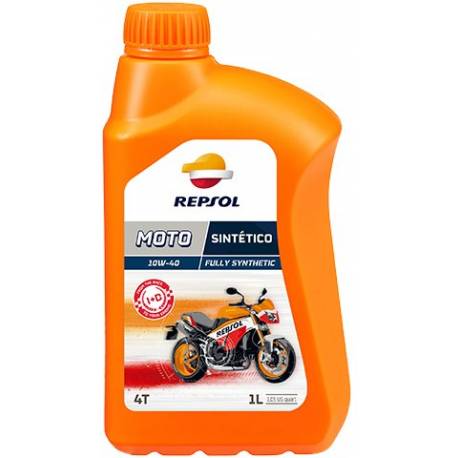 Aceite Repsol para moto de 4 tiempos